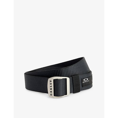 Mens Blackout Coyote Branded-buckle Webbing Belt