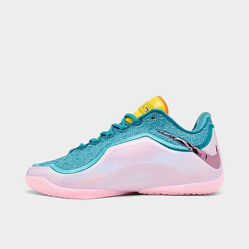 Men's LeBron 23 Basketball Shoes in Smokey Blue/Lightning/Total Orange