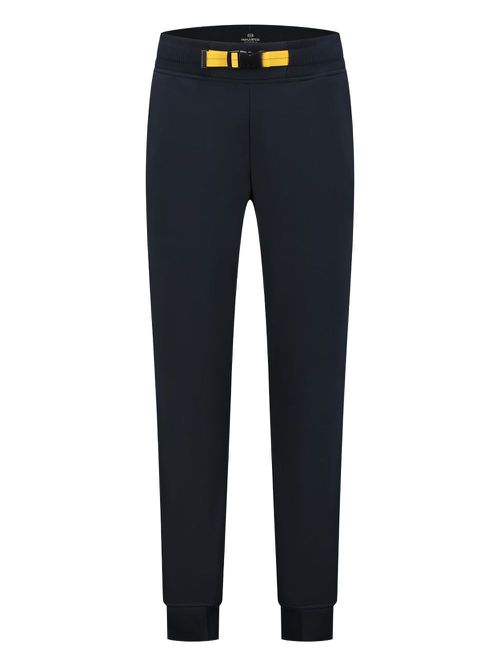 Belted cuffed trousers - Blue