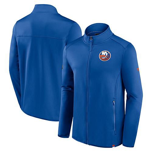 Men's Fanatics  Royal New York Islanders Authentic Pro Full-Zip Jacket - Size Small