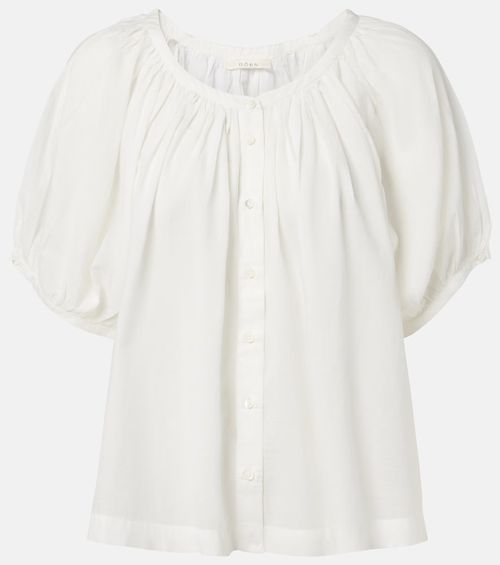 Dôen June cotton-blend top