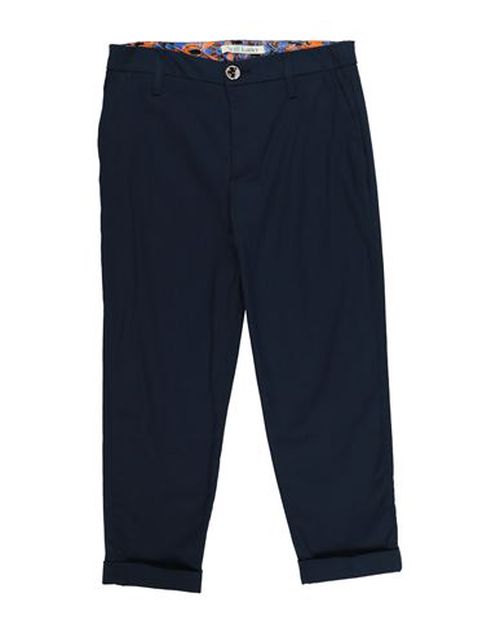 Kid Boy Pants Midnight blue Size 14 Cotton, Linen