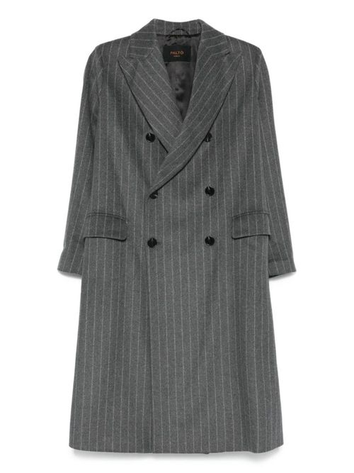 Grey Double-breasted Coat