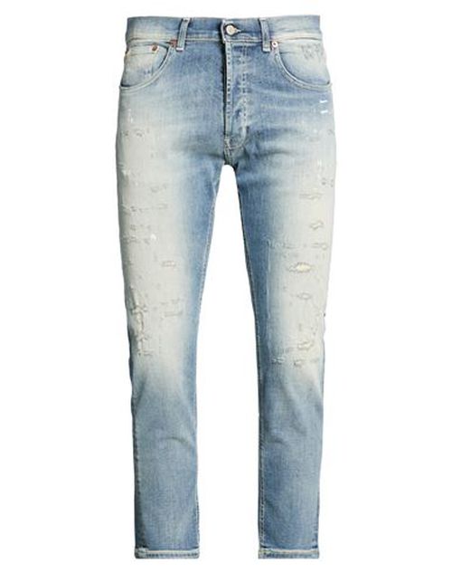 Man Jeans Blue Size 31 Cotton, Elastane