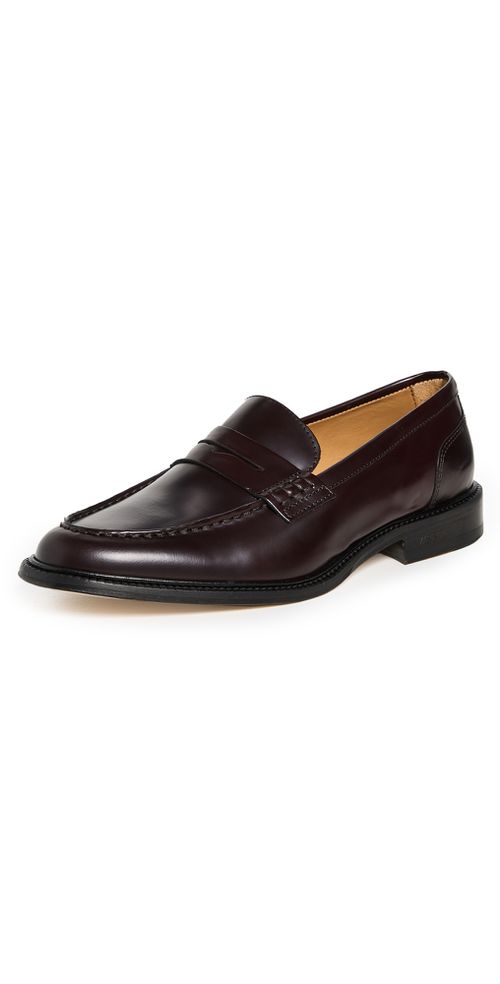 Townee Penny Loafer Brown Polido Leather