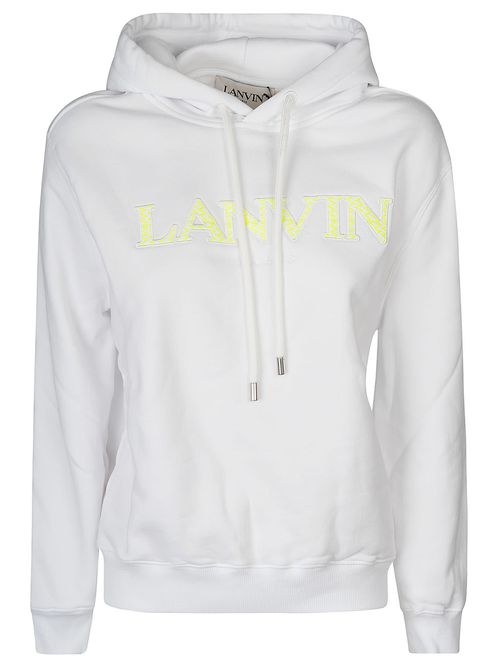 Logo Embroidered Hooded Sweatshirt