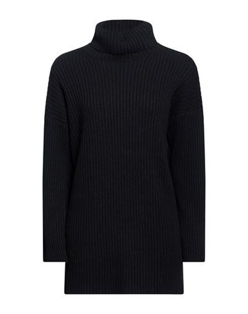 Woman Turtleneck Black Size ONESIZE Viscose, Polyamide, Wool, Cashmere