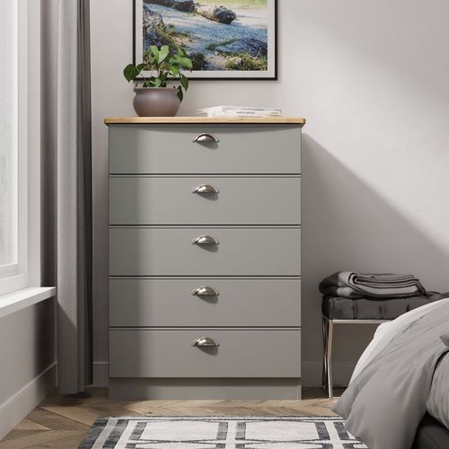 Albert 5 Drawer Chest (Ready Assembled)