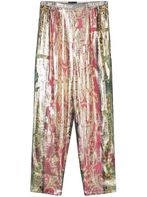 Gala cropped trousers - Pink