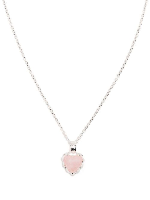 Love Claw pendant necklace - Pink