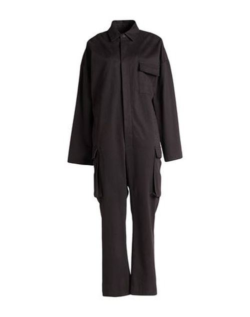 Woman Jumpsuit Black Size XS Cotton, Elastane