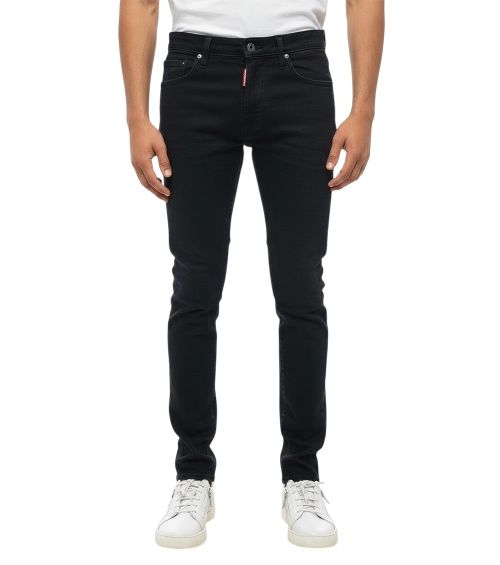 Black Mid Rise Jeans