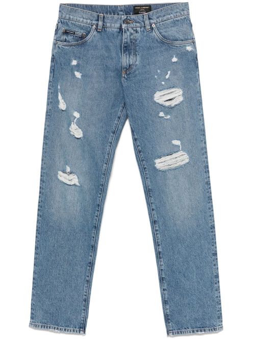 Classic Cotton Jeans with Tag for Men