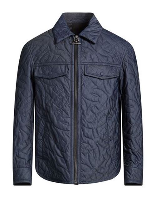 Man Puffer Navy Size 40 Polyester