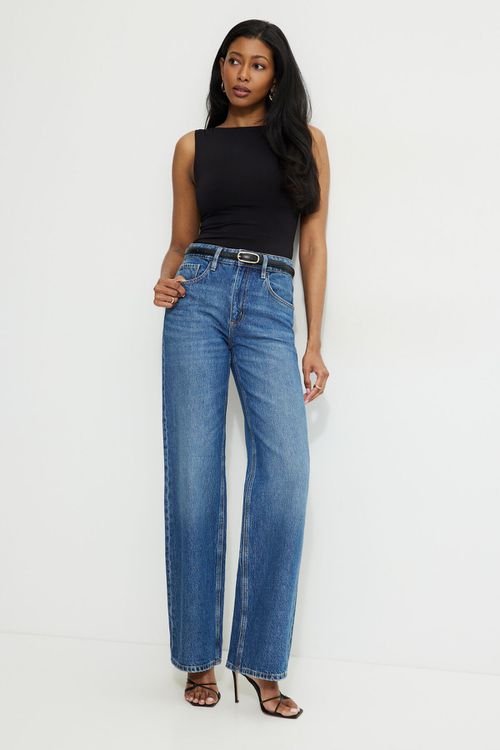 Heidi High Rise Wide Leg Jeans