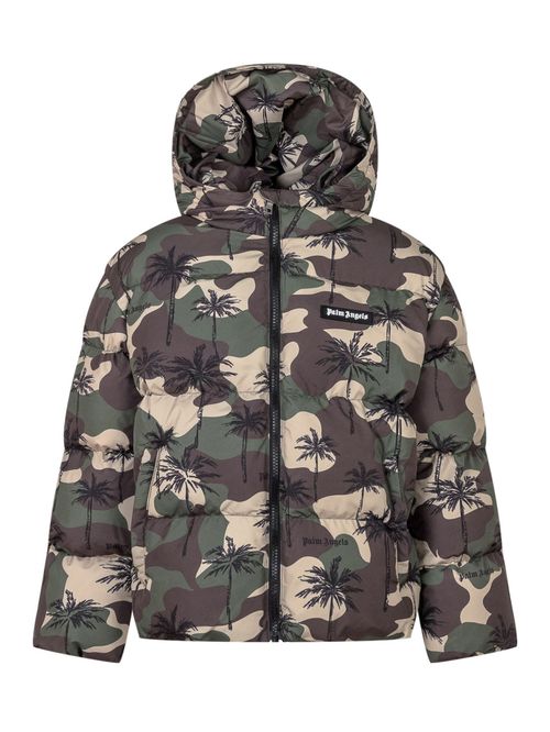 Kids Green Camo Jacket