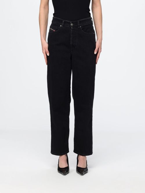 Jeans Woman color Black