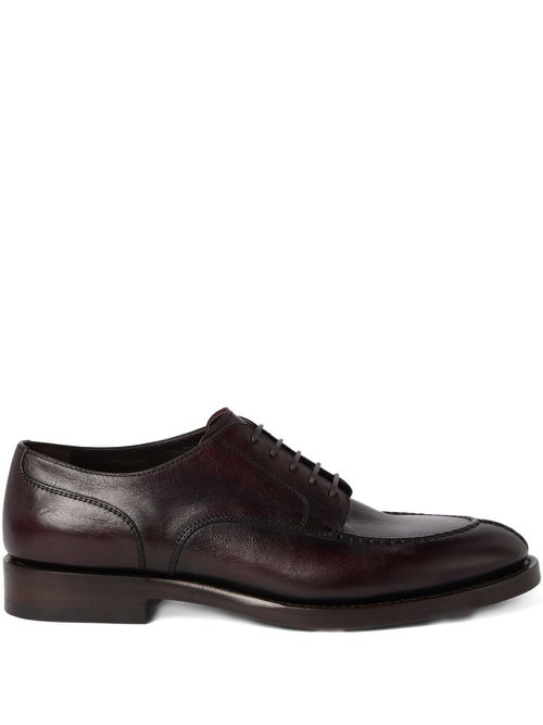 Lace-up derby shoes - Brown