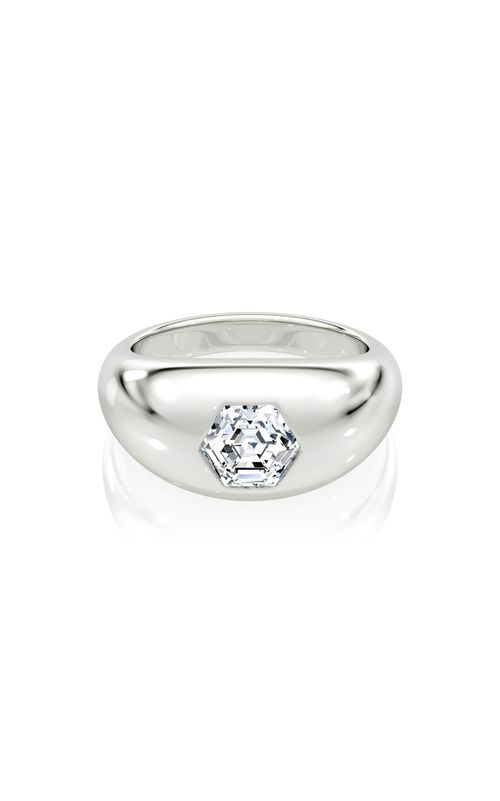 14K White Gold Diamond Ring