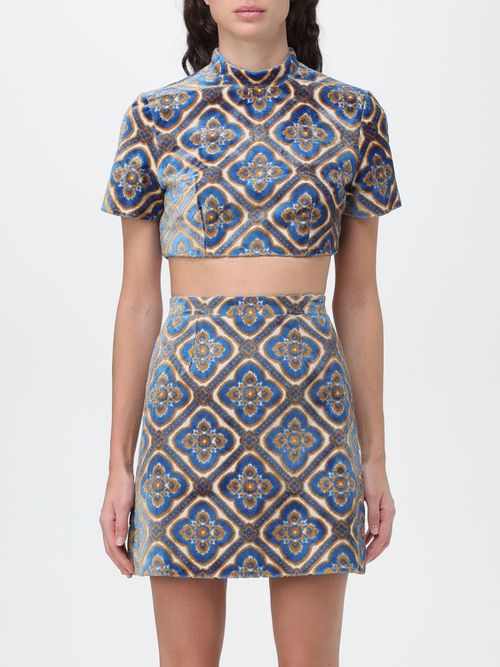Top Woman color Blue