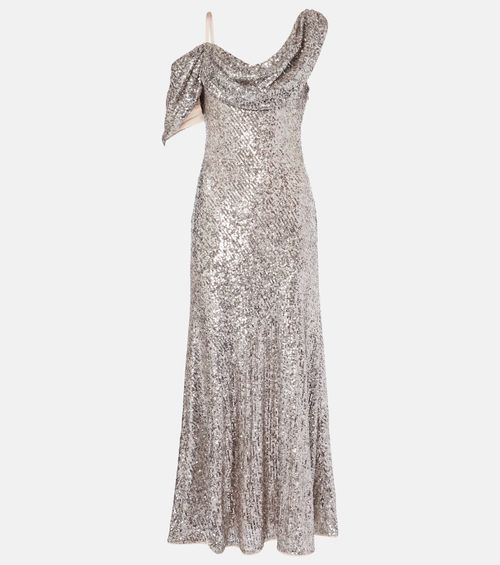 Joaquin sequined maxi dress