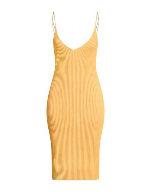 Woman Midi dress Marigold Size M Viscose, Polyamide