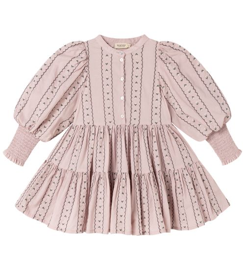MarMar Dress - Dela - Dusty Purple Bloom - MarMar - 8 Y 128 - Dre