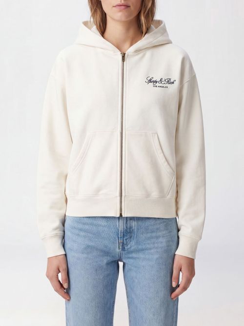 Sweatshirt Woman color Ecru