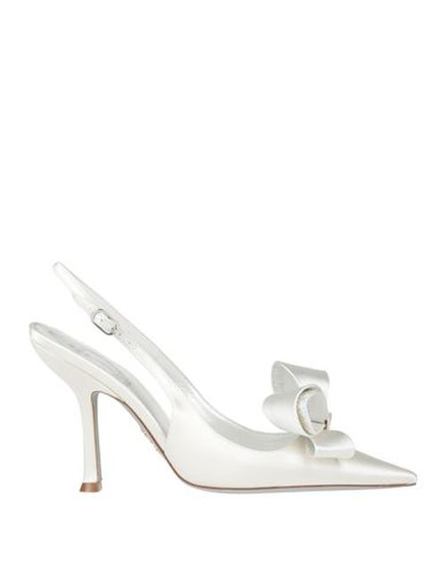 Woman Pumps White Size 10 Textile fibers
