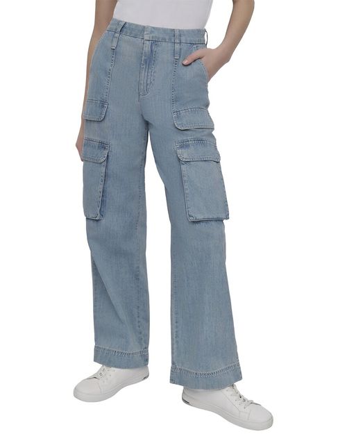 High Rise Rooftop Relaxed Straight Jean