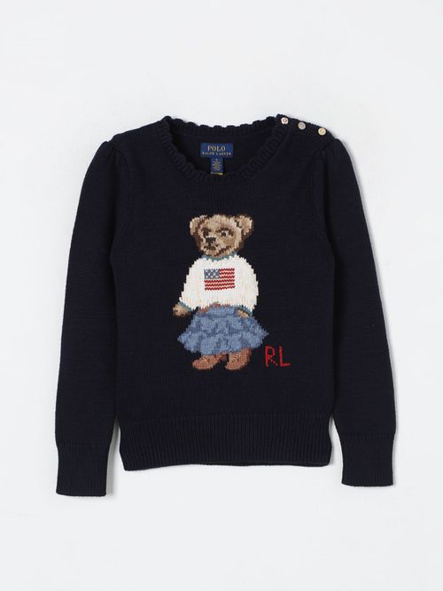 Sweater Kids color Blue