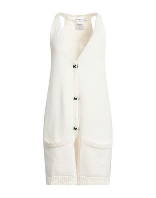 Woman Cardigan Ivory Size ONESIZE Acrylic, Alpaca wool, Wool