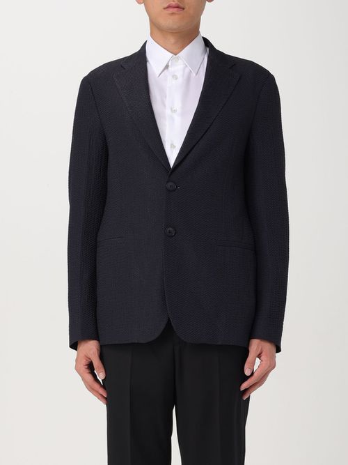 Blazer Men color Blue