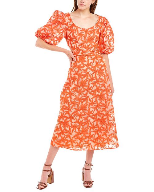 Parallel Midi Dress