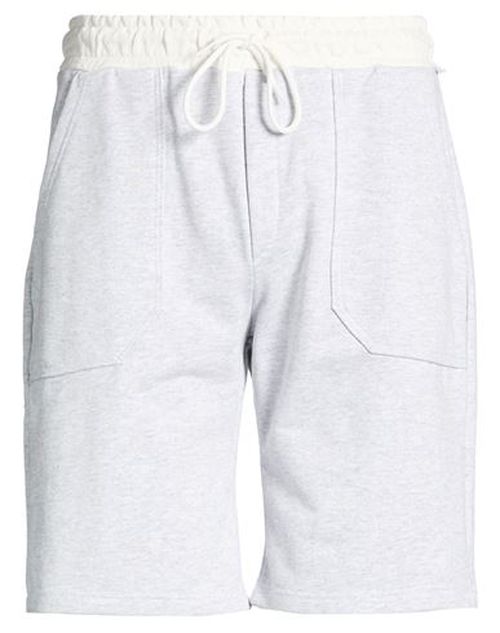 Man Shorts & Bermuda Shorts Light grey Size L Cotton
