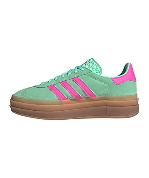 Adidas Womens Gazelle Indoor Collegiate Green Pink