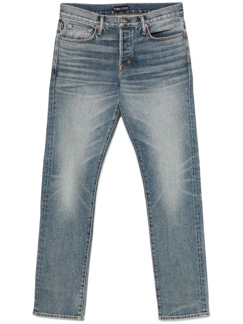 Slim-cut jeans - Blue