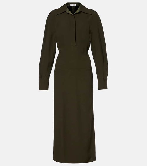 Asymmetric midi dress