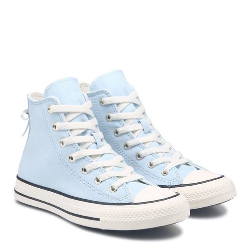 Kids' Chuck Taylor All Star 1v High Top Sneaker Big Kid Shoes (Clear Skies/White)