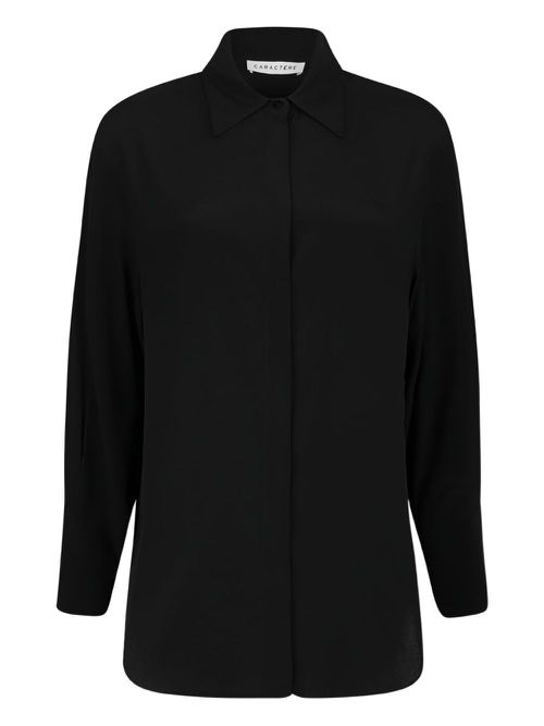 Caractère cotton shirt - Black