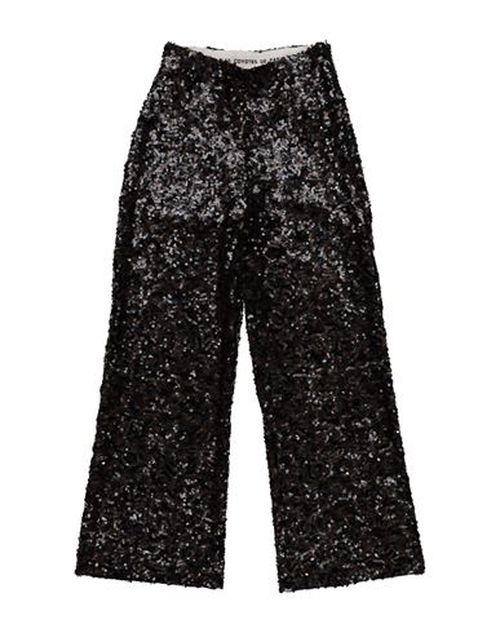 Les Coyotes De Paris Kid Girl Pants Dark brown Size 12 Polyester, Elastane