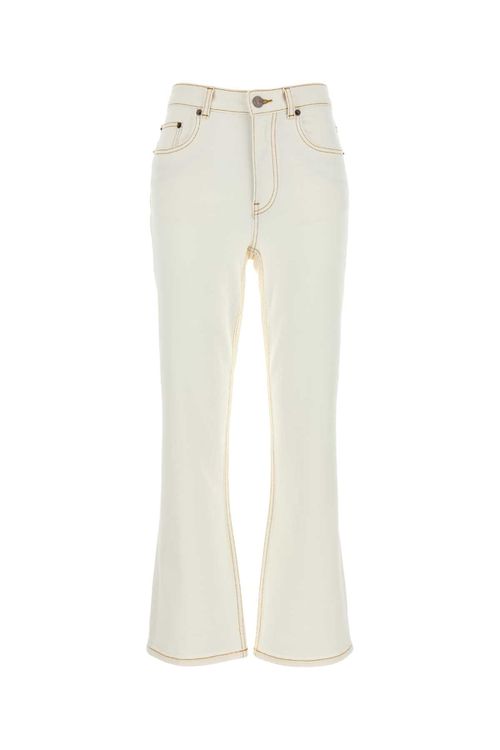 White Denim Jeans
