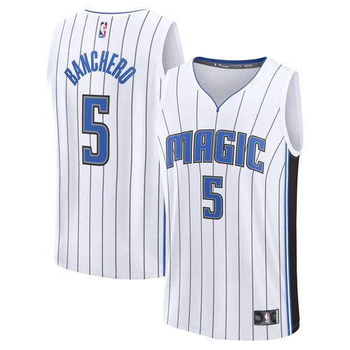 Men's Paolo Banchero White Orlando Magic Fast Break Replica Player Jersey