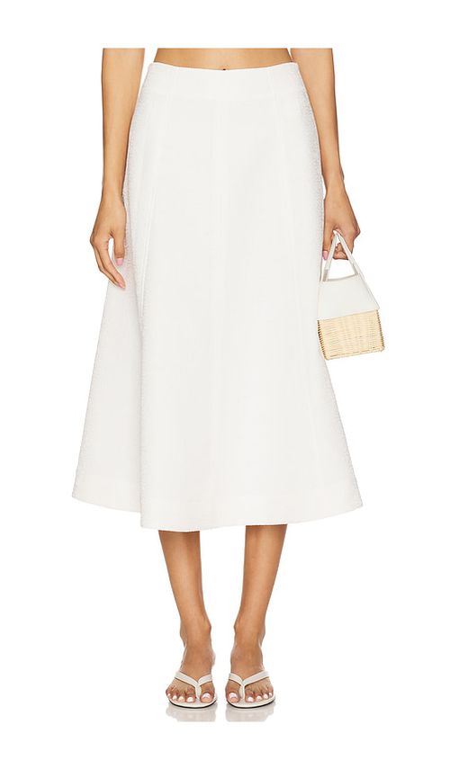 Veronica Beard JUPE FELLINI en White.  4. Also en