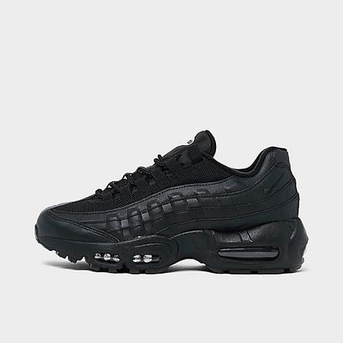 Big Kids' Air Max 95 Recraft Casual Shoes in Black/Black