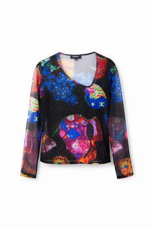M. Christian Lacroix mineral tulle T-shirt