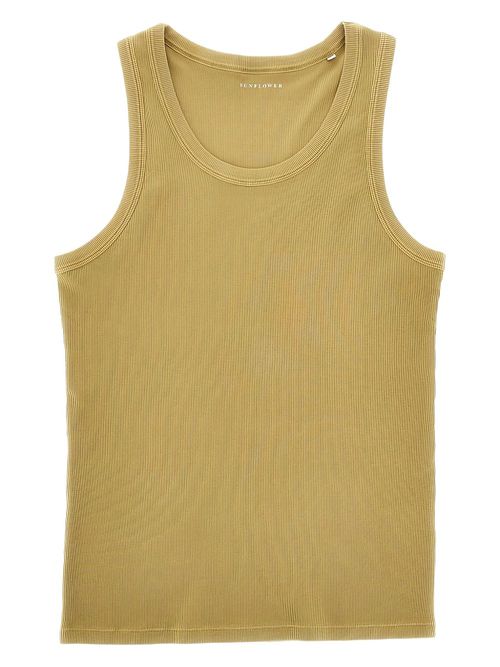 Sunflower ribbed tank top - Green