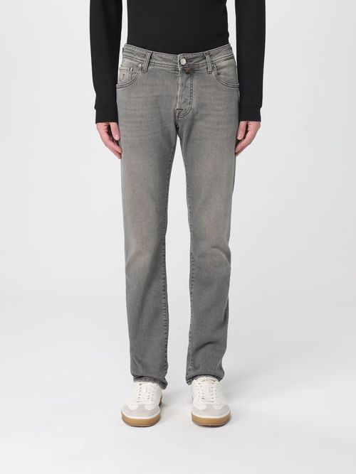Jeans Men color Grey