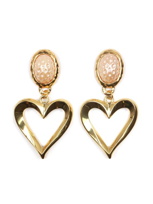 Sally Rider clip-on earrings - Gold