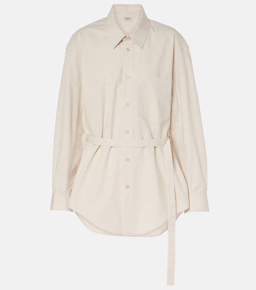 Cotton poplin shirt